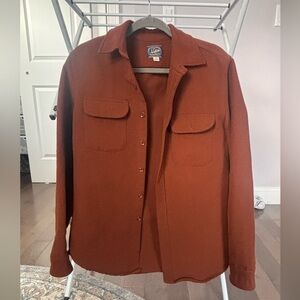 J. Crew Men's Rust Shirt Jacket